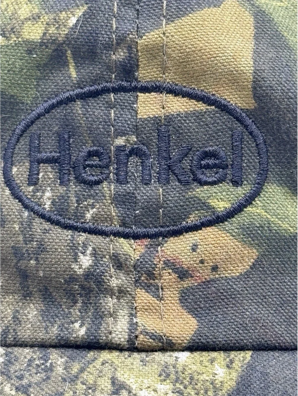Henkel Mossy Oak Camo Hat Cap New With Tags Strapback